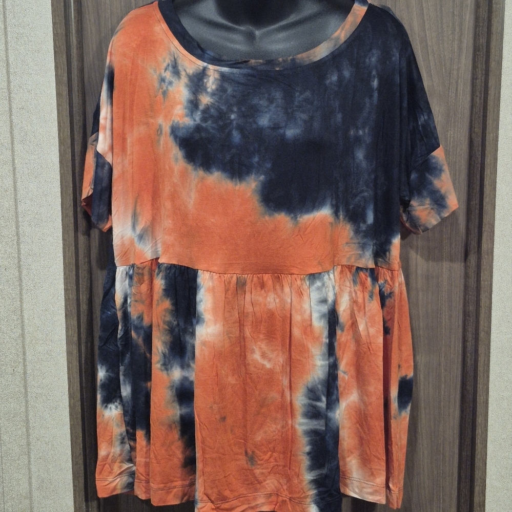 BNWT Hayden Short Sleeve Baby Doll Tee Shirt Oversize Medium
